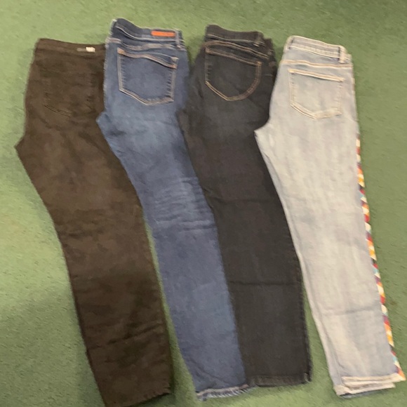Denim.  4 pairs of size 10 - Picture 1 of 5